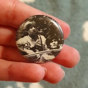 The Monkees button fan merch collectable